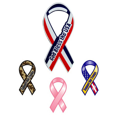 Ribbon Car Magnet